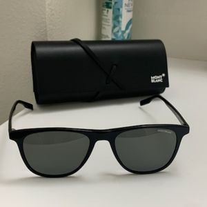 Montblanc thin frame sunglasses mb0150 001